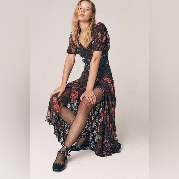 RARE Free People Maxi Dress - Picture 8 of 8